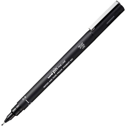 Uniball Fineliner Pin 0.9mm Akrilik Uçlu Kalem Siyah