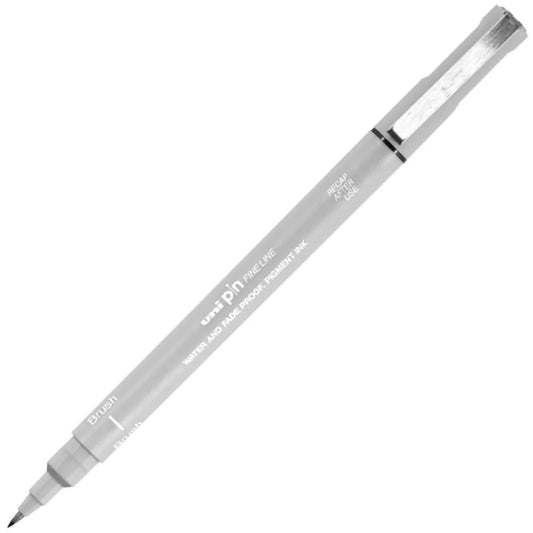 Uniball Fineliner BR Pin Fırça Uçlu Kalem Siyah