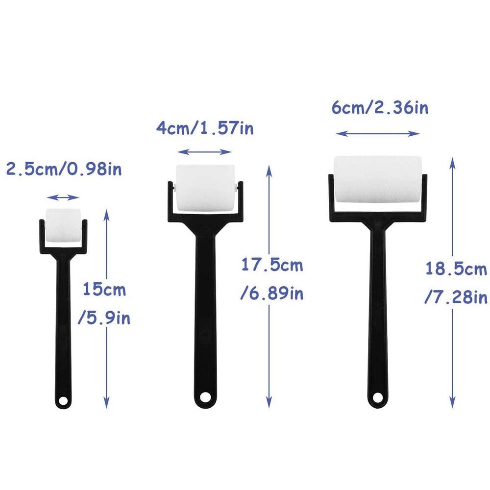 Art Design Sünger Rulo Fırça 4 cm
