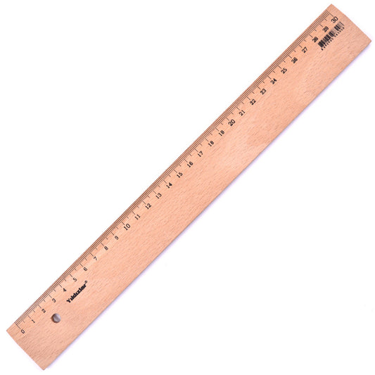 Yıldızlar Tahta Cetvel 30cm