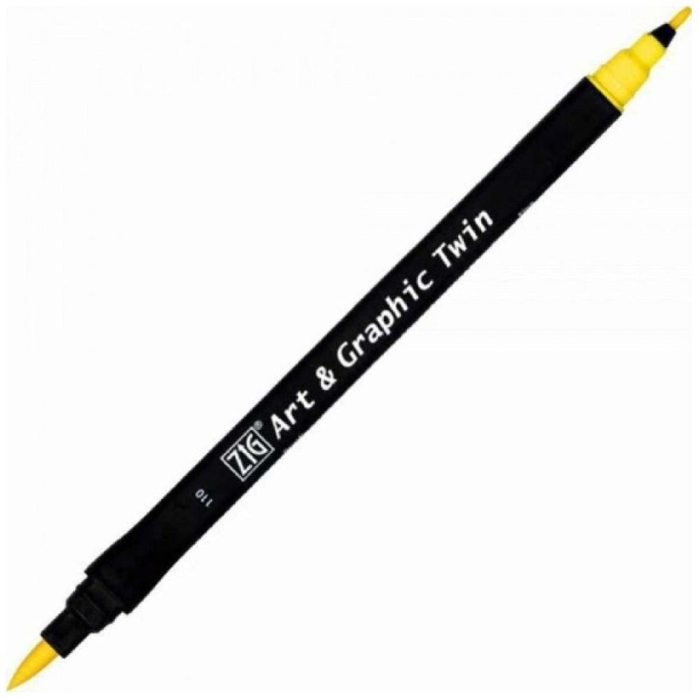 Zig Art&Graphic Twin Tut-80 Mid Yellow 110