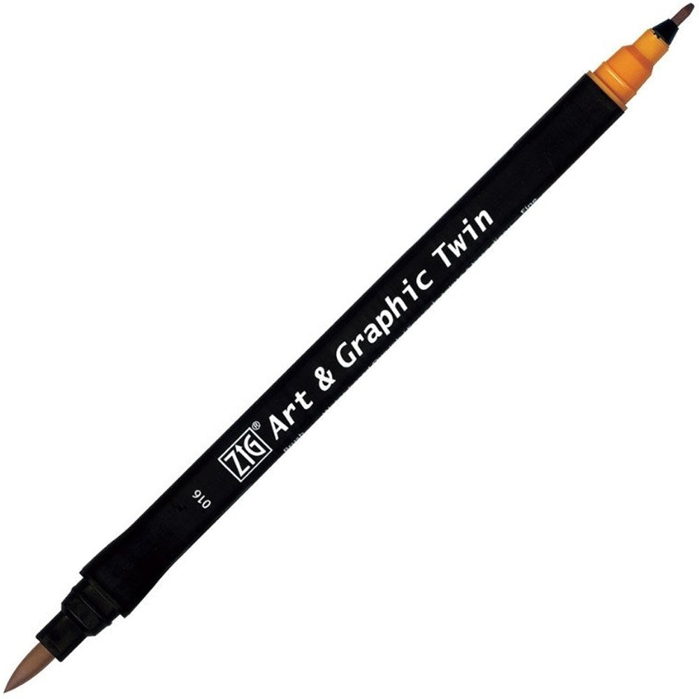 Zig Art&Graphic Twin Tut-80 Light Brown 016