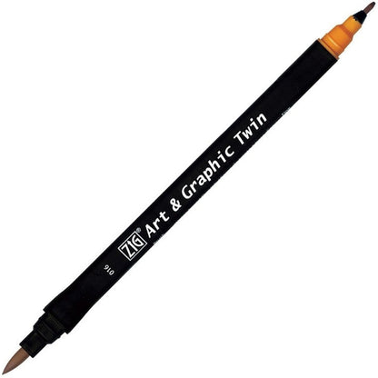 Zig Art&Graphic Twin Tut-80 Light Brown 016
