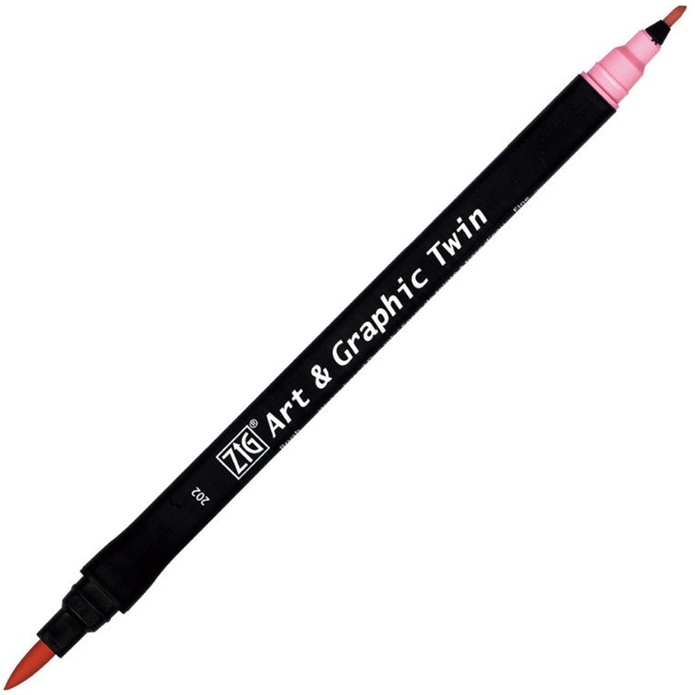 Zig Art&Graphic Twin Tut-80 Peach Pink 202