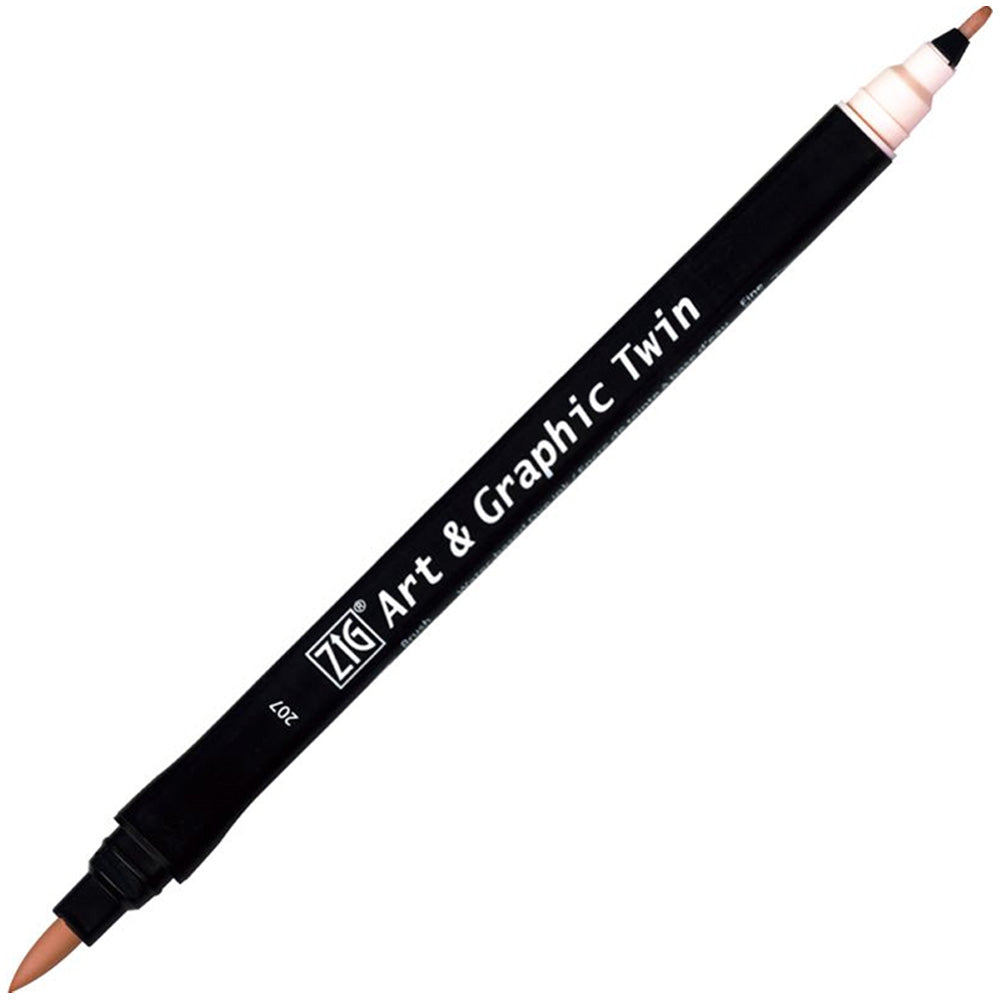 Zig Art&Graphic Twin Tut-80 Pale Pink 207