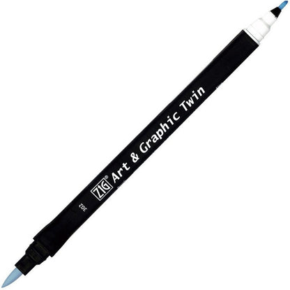 Zig Art&Graphic Twin Tut-80 Haze Blue 302