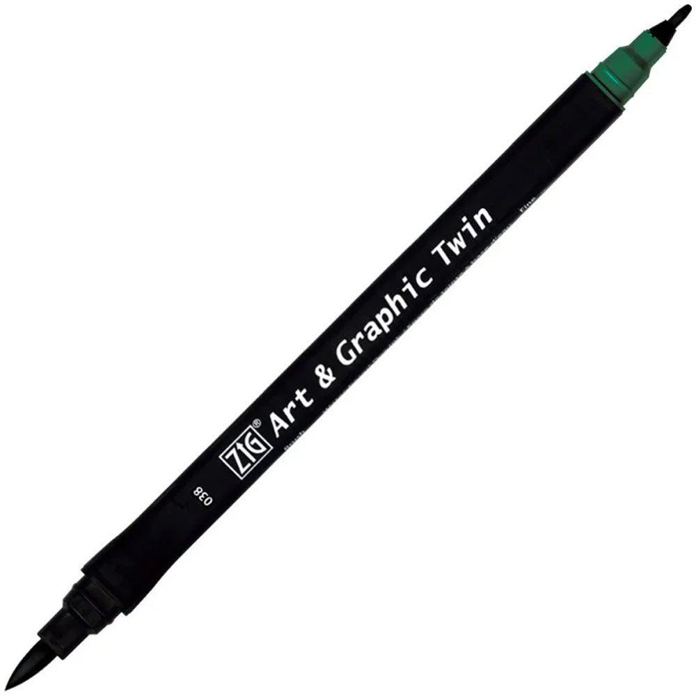 Zig Art&Graphic Twin Tut-80 Marine Green 038