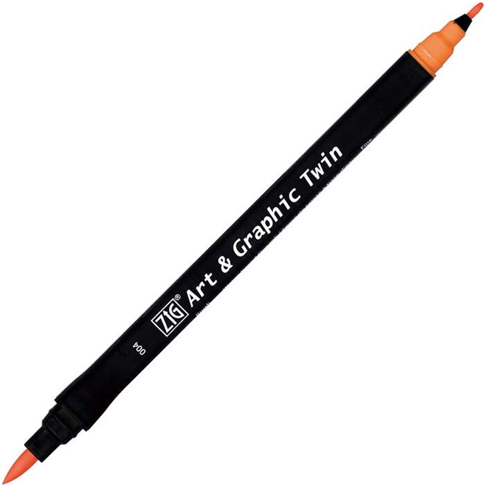 Zig Art&Graphic Twin Tut-80 Orange 004