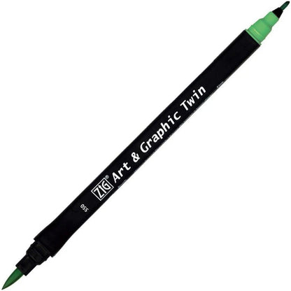 Zig Art&Graphic Twin Tut-80 Emerald Green 550