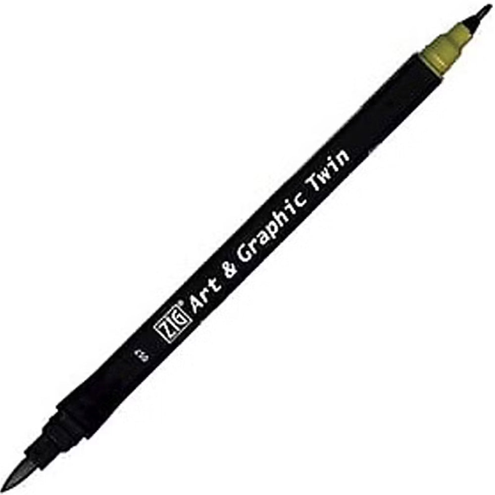 Zig Art&Graphic Twin Tut-80 Mid Green 056
