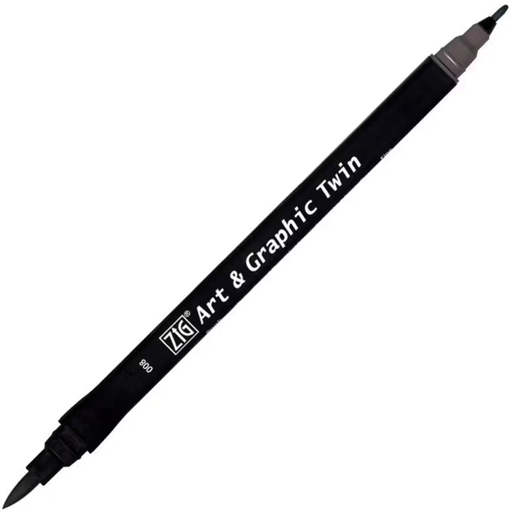 Zig Art&Graphic Twin Tut-80 Gray 008