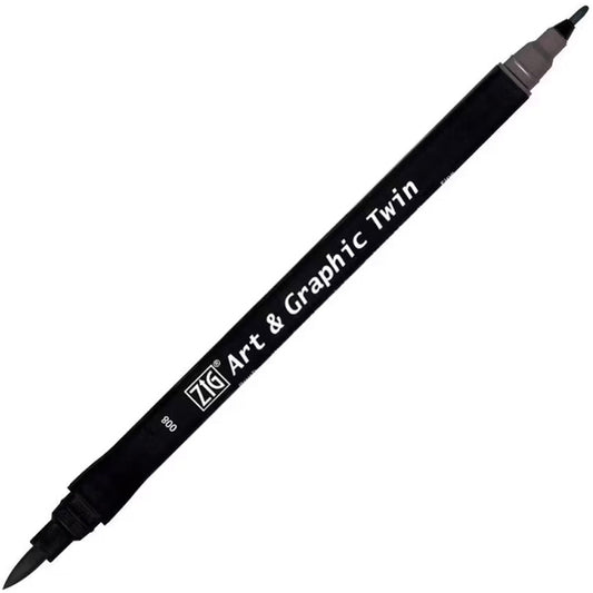 Zig Art&Graphic Twin Tut-80 Gray 008