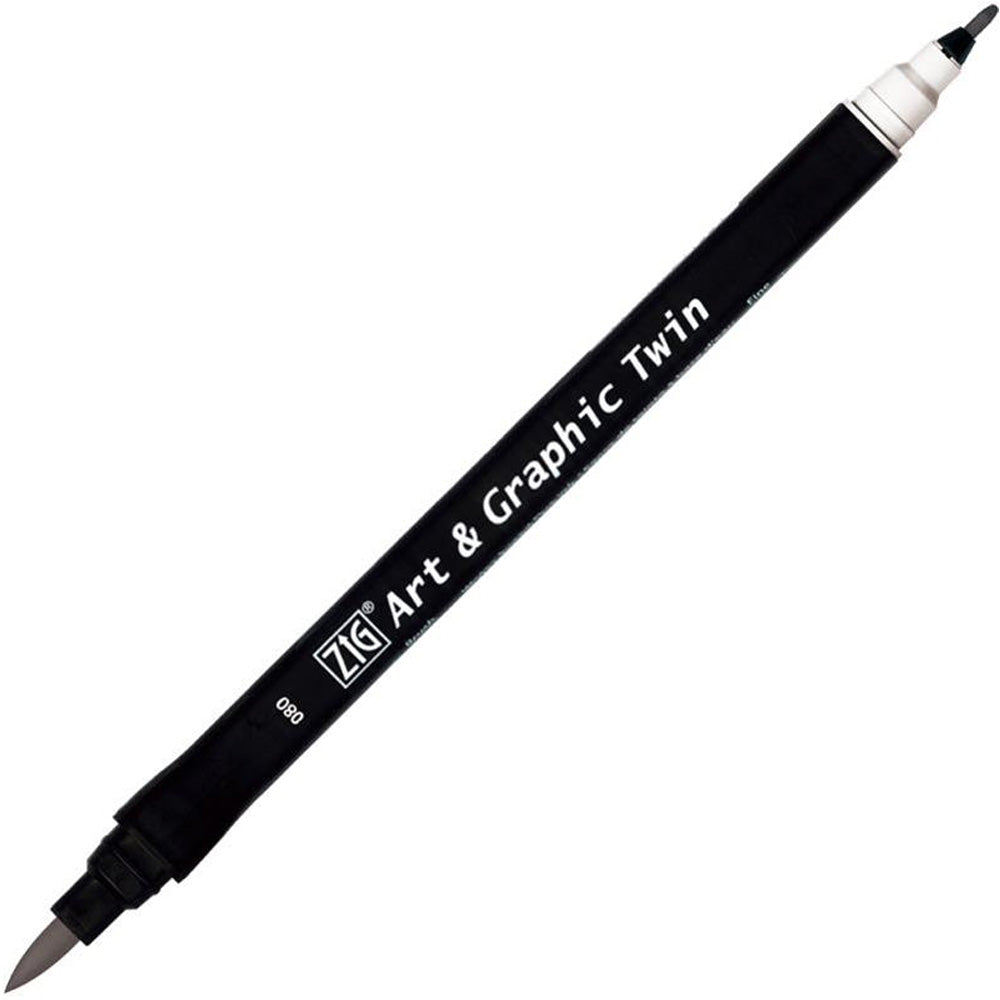 Zig Art&Graphic Twin Tut-80 Light Gray 080