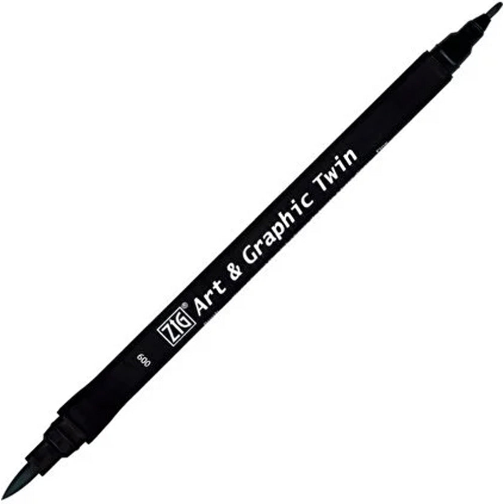 Zig Art&Graphic Twin Tut-80 Black 009