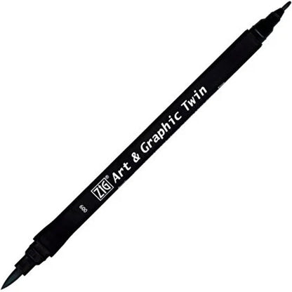Zig Art&Graphic Twin Tut-80 Black 009