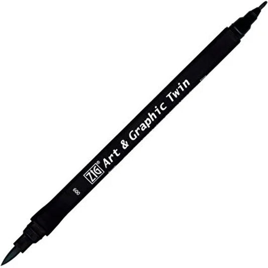 Zig Art&Graphic Twin Tut-80 Black 009