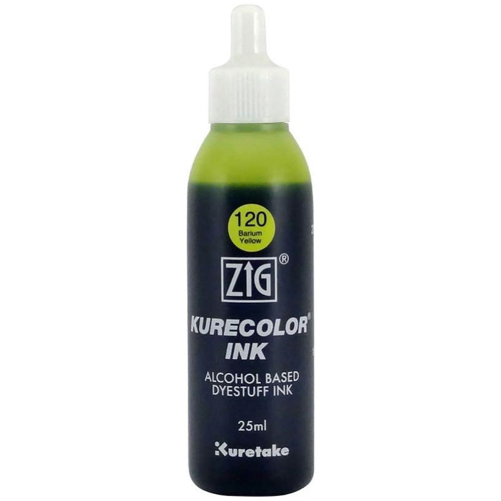 Zig Kurecolor Mürekkep 25ml 120 Barium Yellow