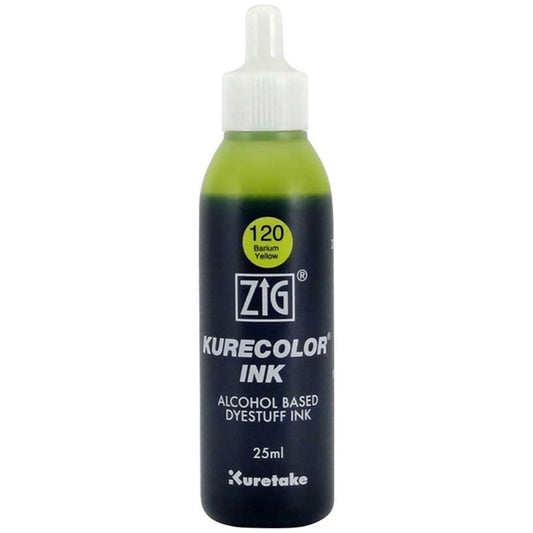 Zig Kurecolor Mürekkep 25ml 120 Barium Yellow