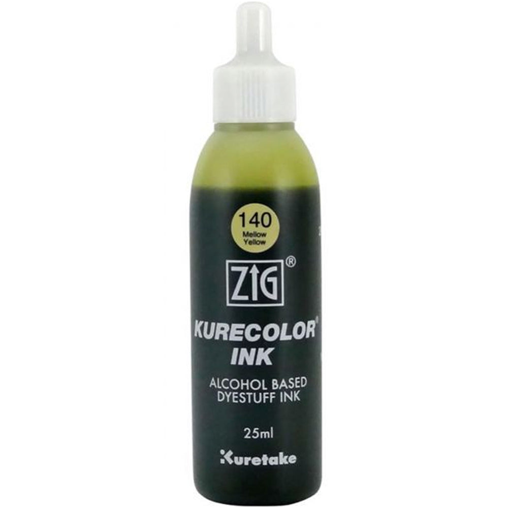 Zig Kurecolor Mürekkep 25ml 140 Mellow Yellow