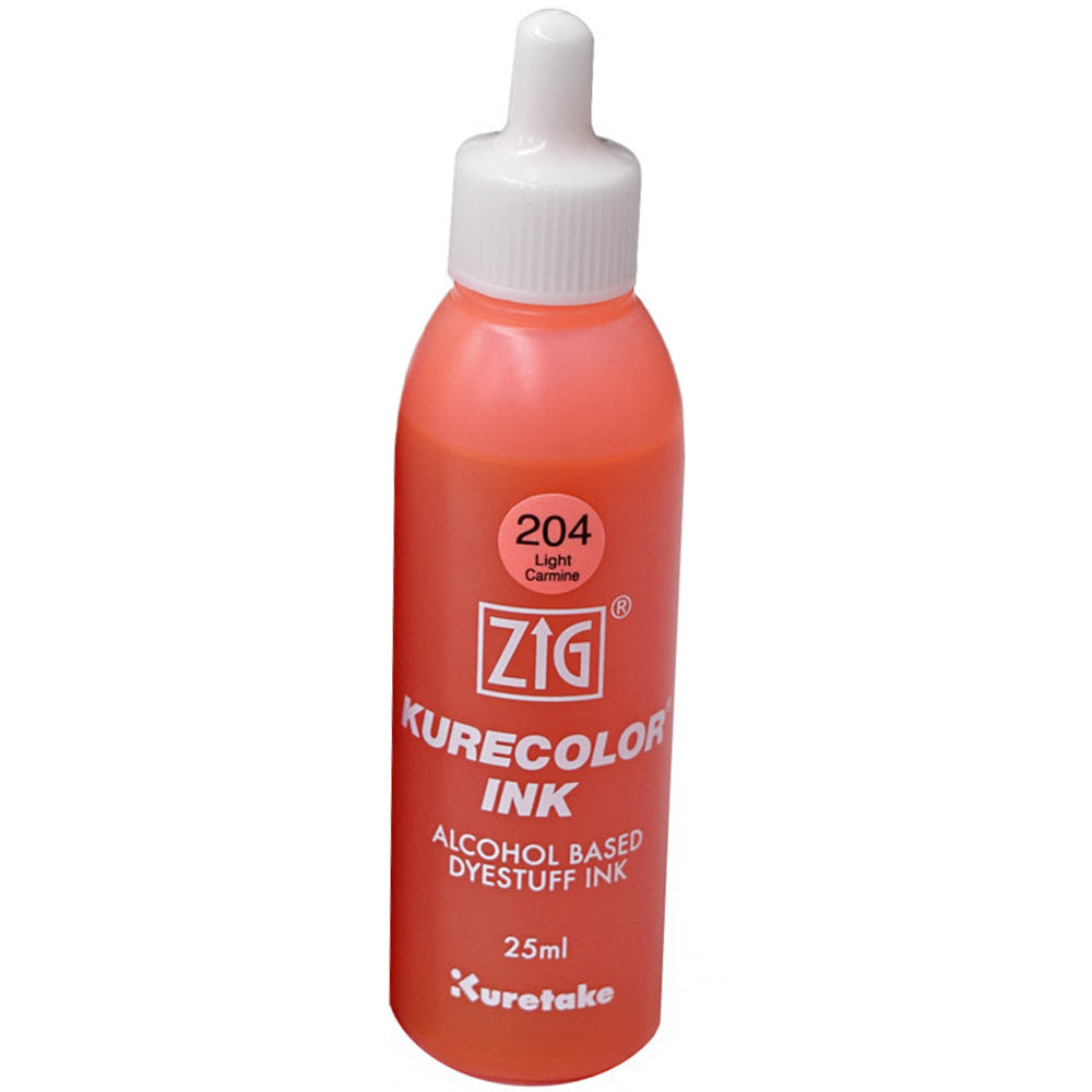 Zig Kurecolor Mürekkep 25ml 204 Light Carmine