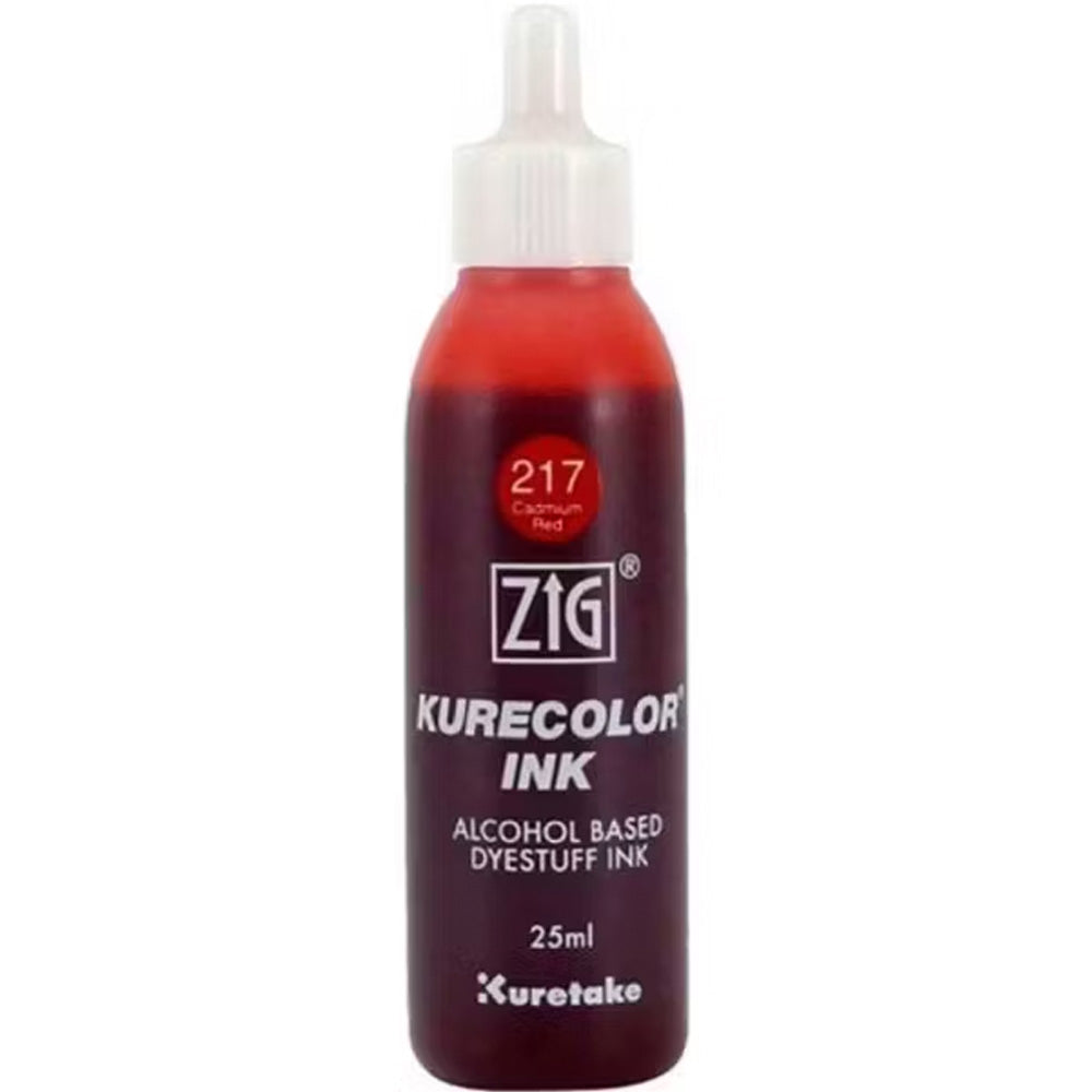 Zig Kurecolor Mürekkep 25ml 217 Cadmium Red