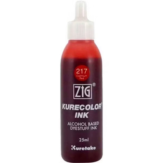 Zig Kurecolor Mürekkep 25ml 217 Cadmium Red