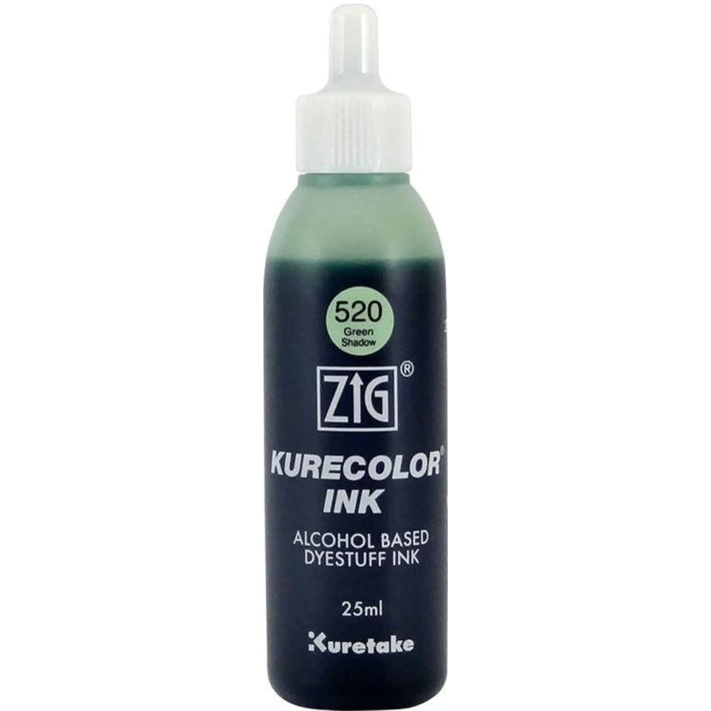 Zig Kurecolor Mürekkep 25ml 520 Green Shadow