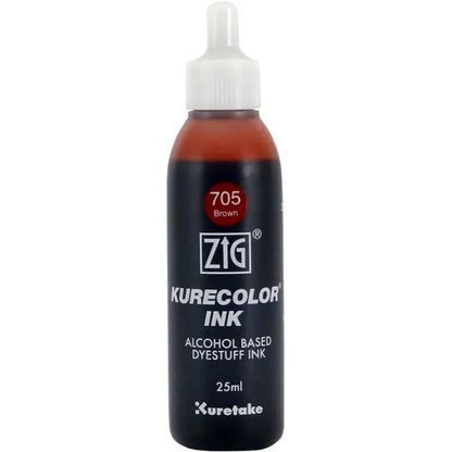 Zig Kurecolor Mürekkep 25ml 705 Brown
