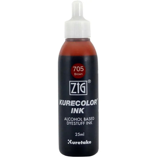 Zig Kurecolor Mürekkep 25ml 705 Brown