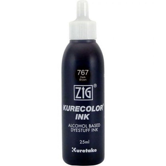 Zig Kurecolor Mürekkep 25ml 767 Dark Brown