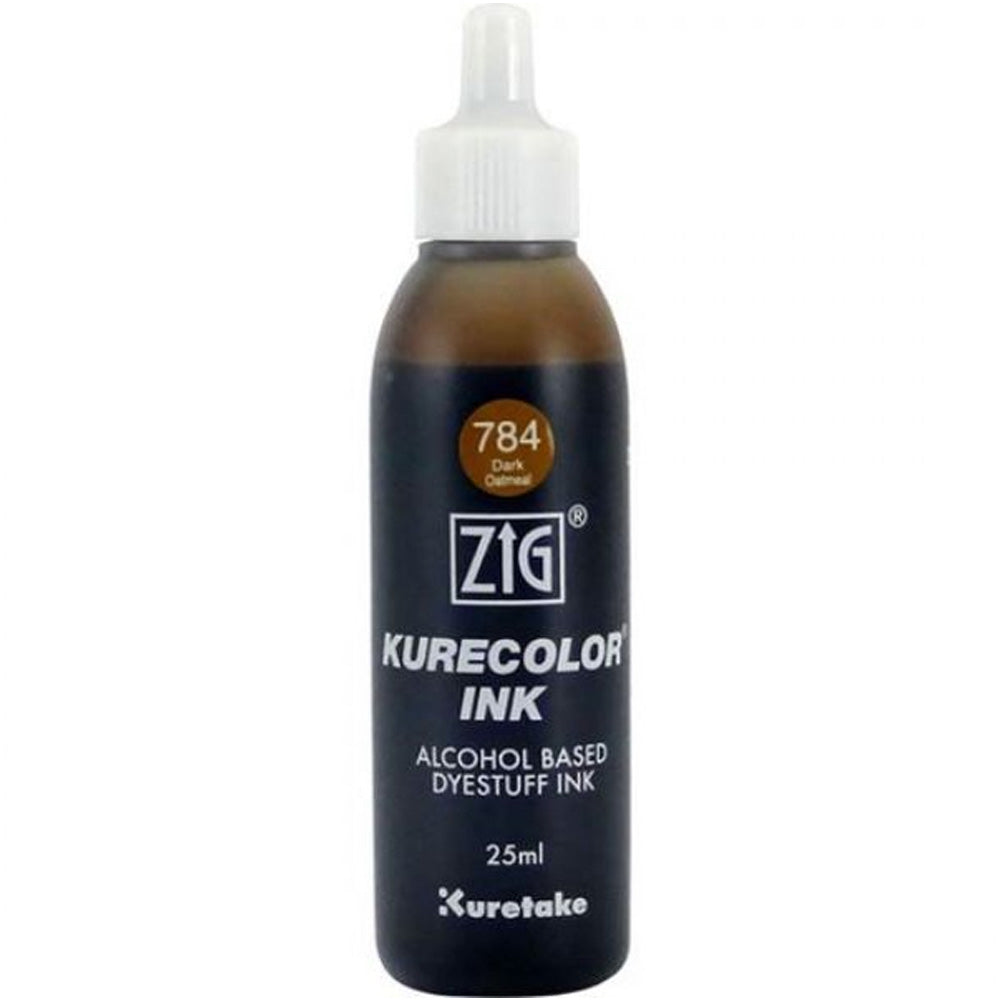 Zig Kurecolor Mürekkep 25ml 784 Dark Oatmeal