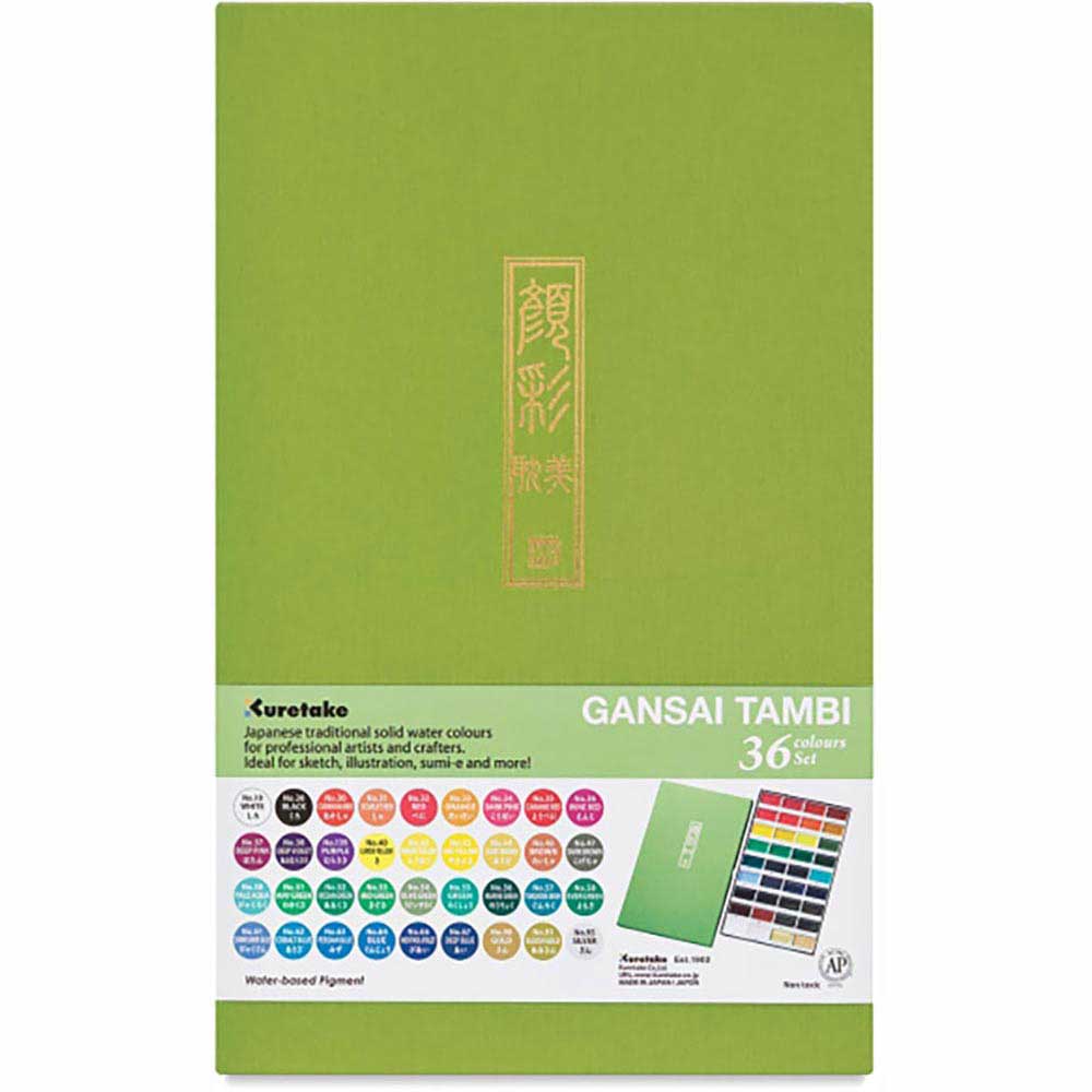 Zig Watercolour Gansai Tambi 36'lı Set