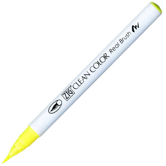 Zig Rb-6000At Clean Color Real Brush 001 Flourescent Yellow
