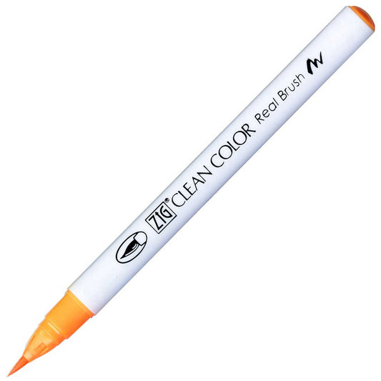 Zig Rb-6000At Clean Color Real Brush 002 Flourescent Orange