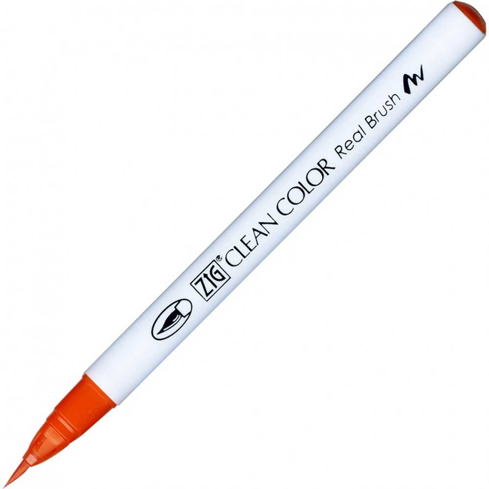 Zig Rb-6000At Clean Color Real Brush 023 Scarlet Red