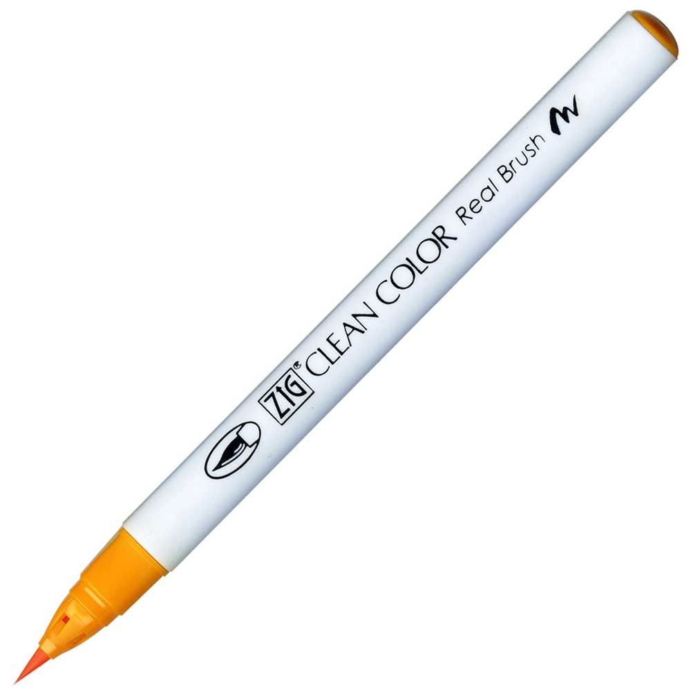 Zig Rb-6000At Clean Color Real Brush 052 Bright Yellow
