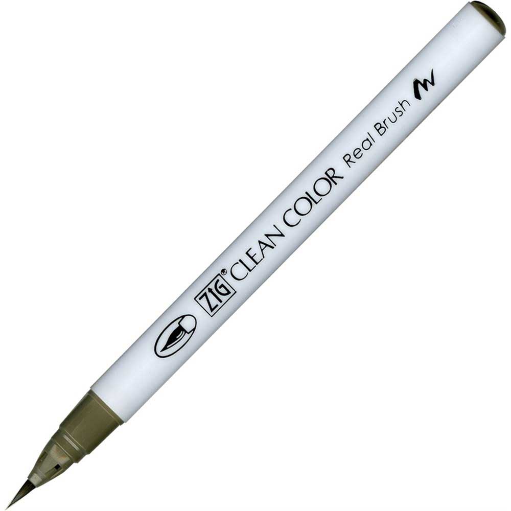 Zig Rb-6000At Clean Color Real Brush 093 Green Gray