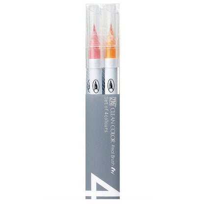 Zig Rb-6000At Clean Color Real Brush 4'lü Set Va
