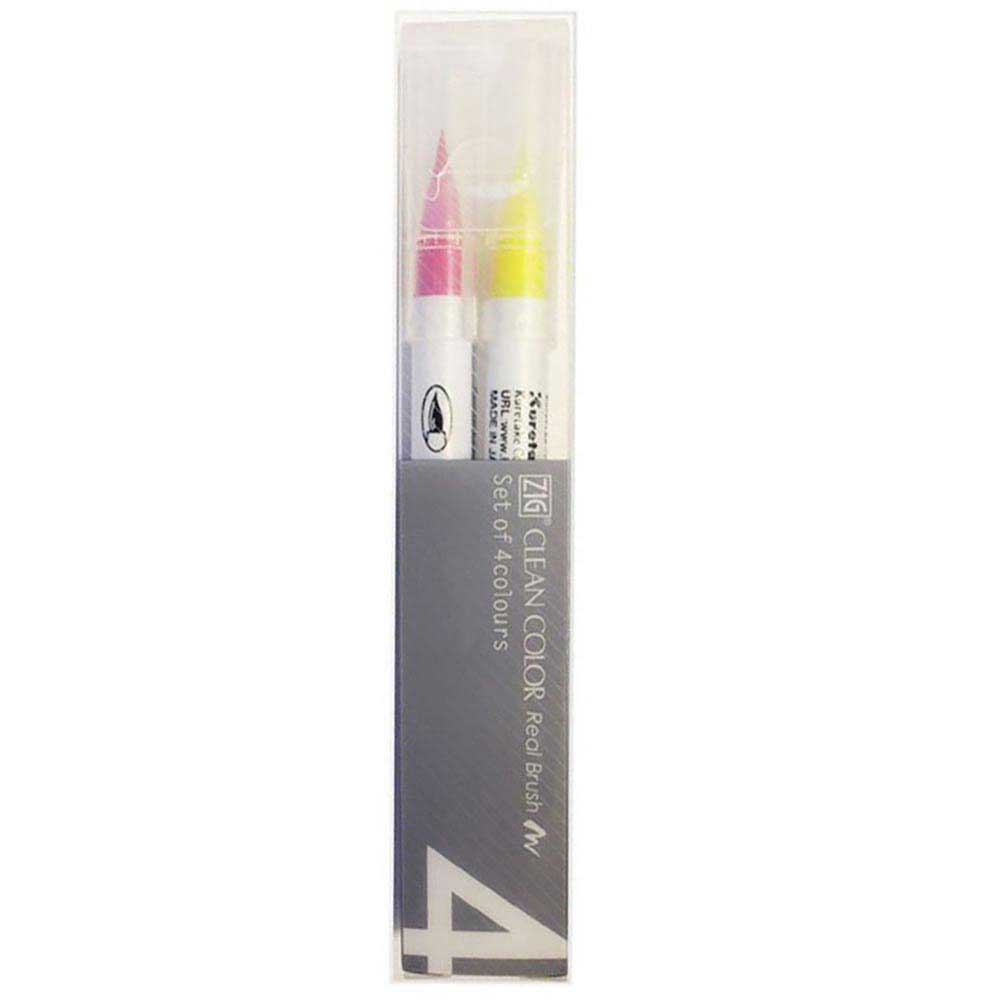 Zig Rb-6000At Clean Color Real Brush 4'lü Set Vb