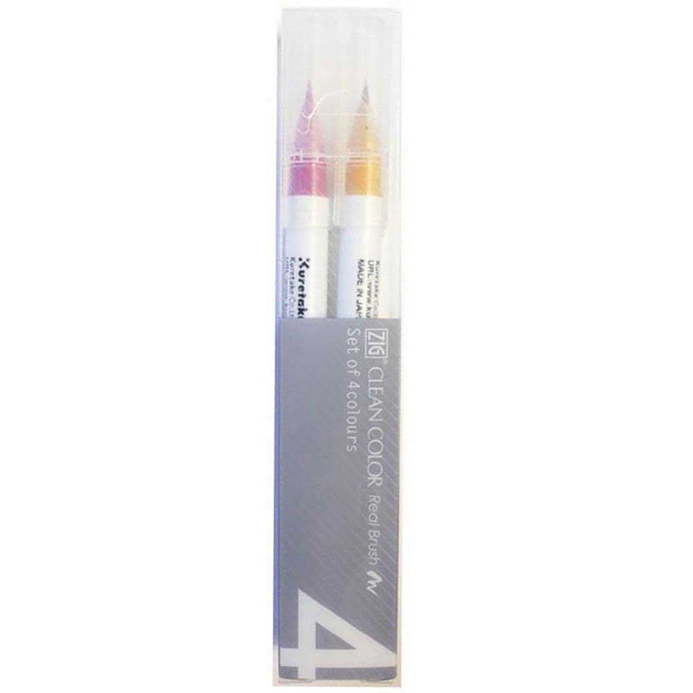 Zig Rb-6000At Clean Color Real Brush 4'lü Set Vd