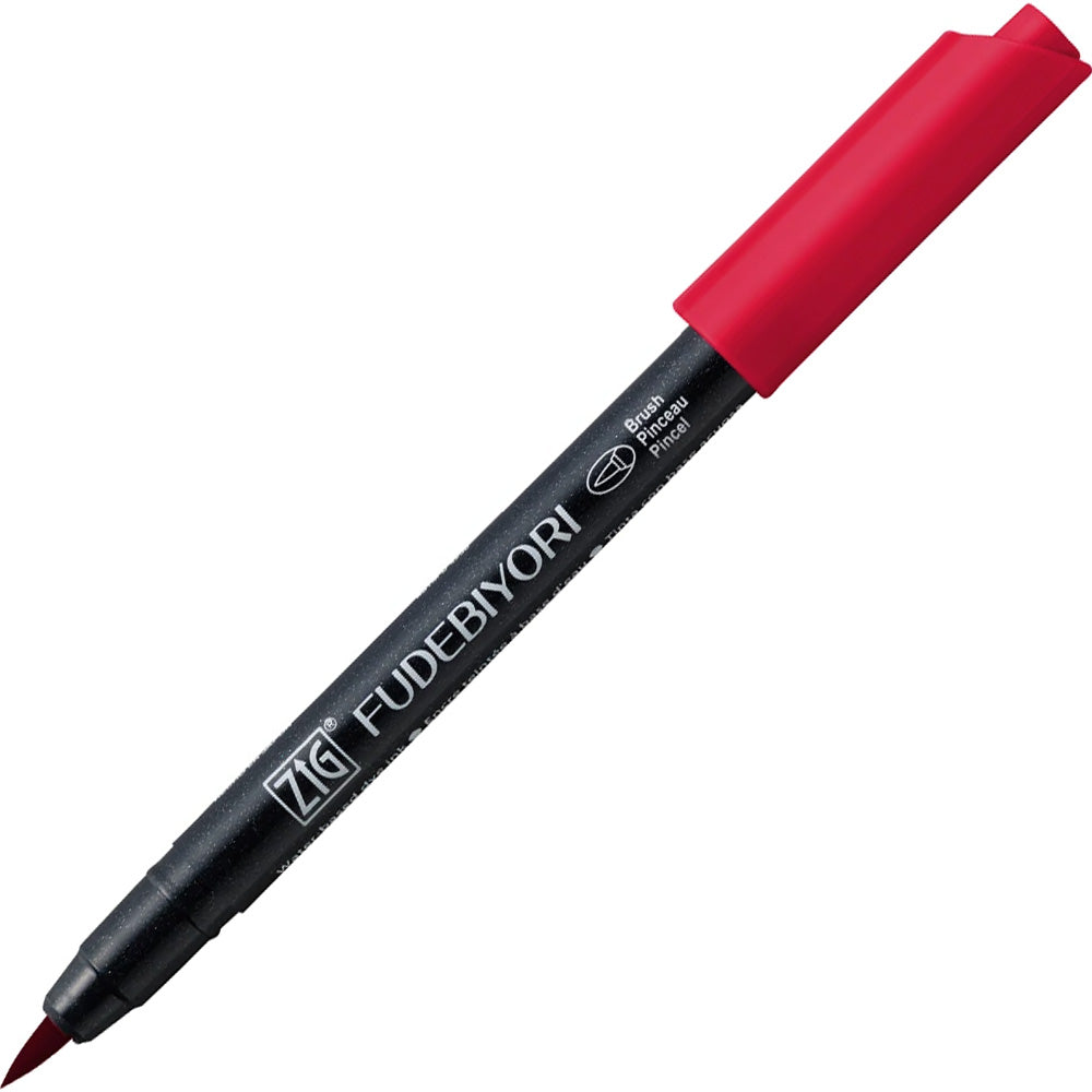 Zig Fudebiyori Brush Cbk-55N Wine Red 24