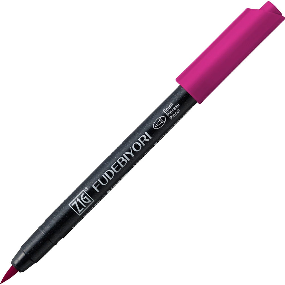 Zig Fudebiyori Brush Cbk-55N Dark Pink 27