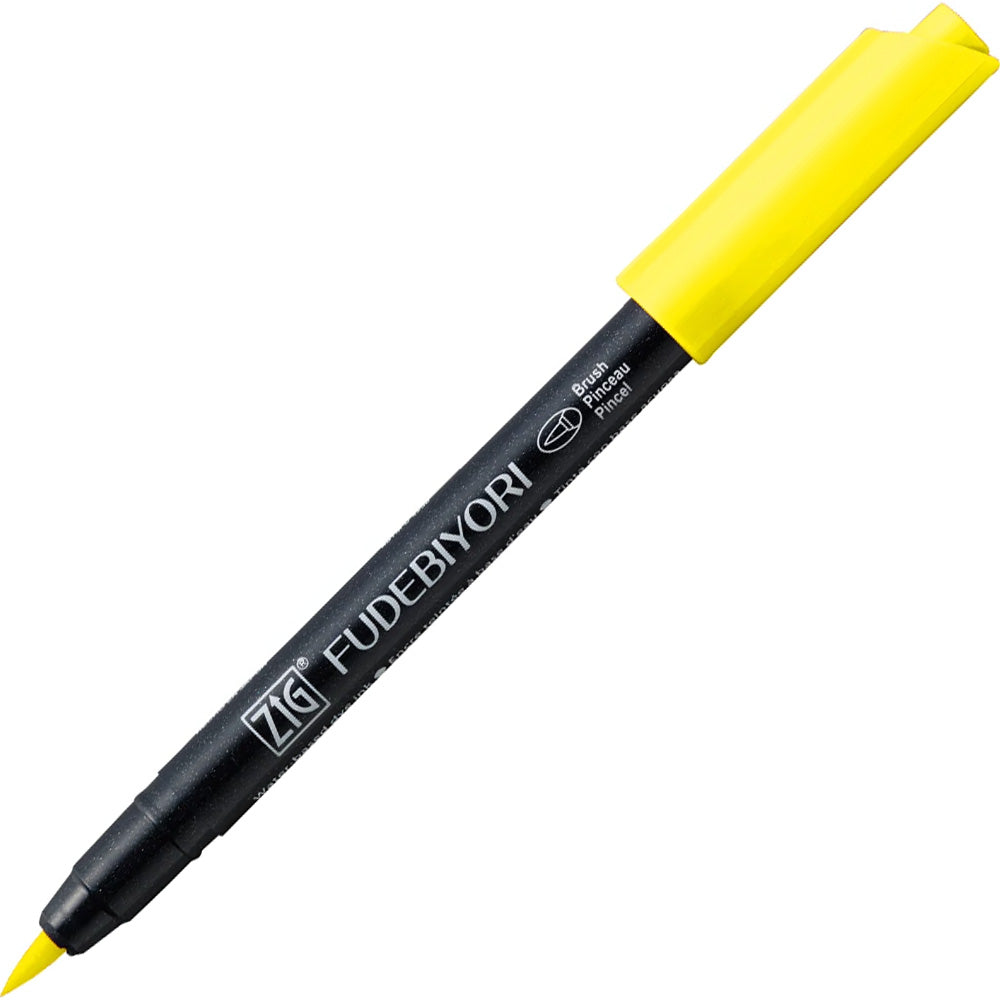 Zig Fudebiyori Brush Cbk-55N Lemon Yellow 51