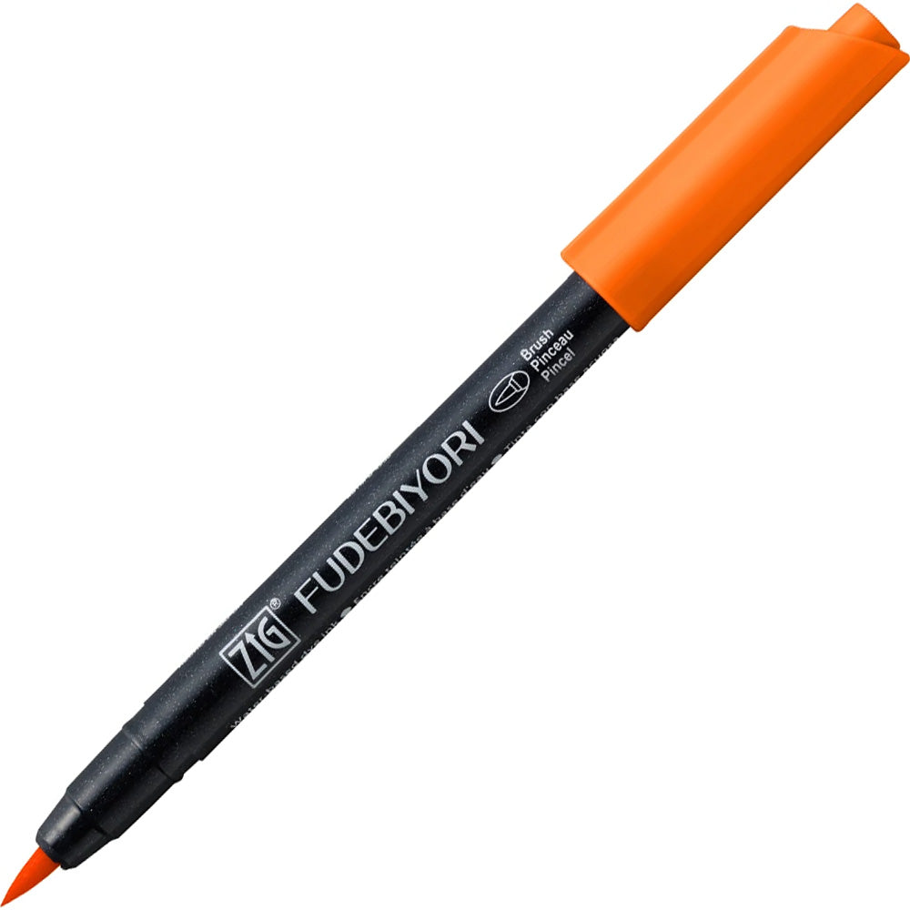 Zig Fudebiyori Brush Cbk-55N Orange 70
