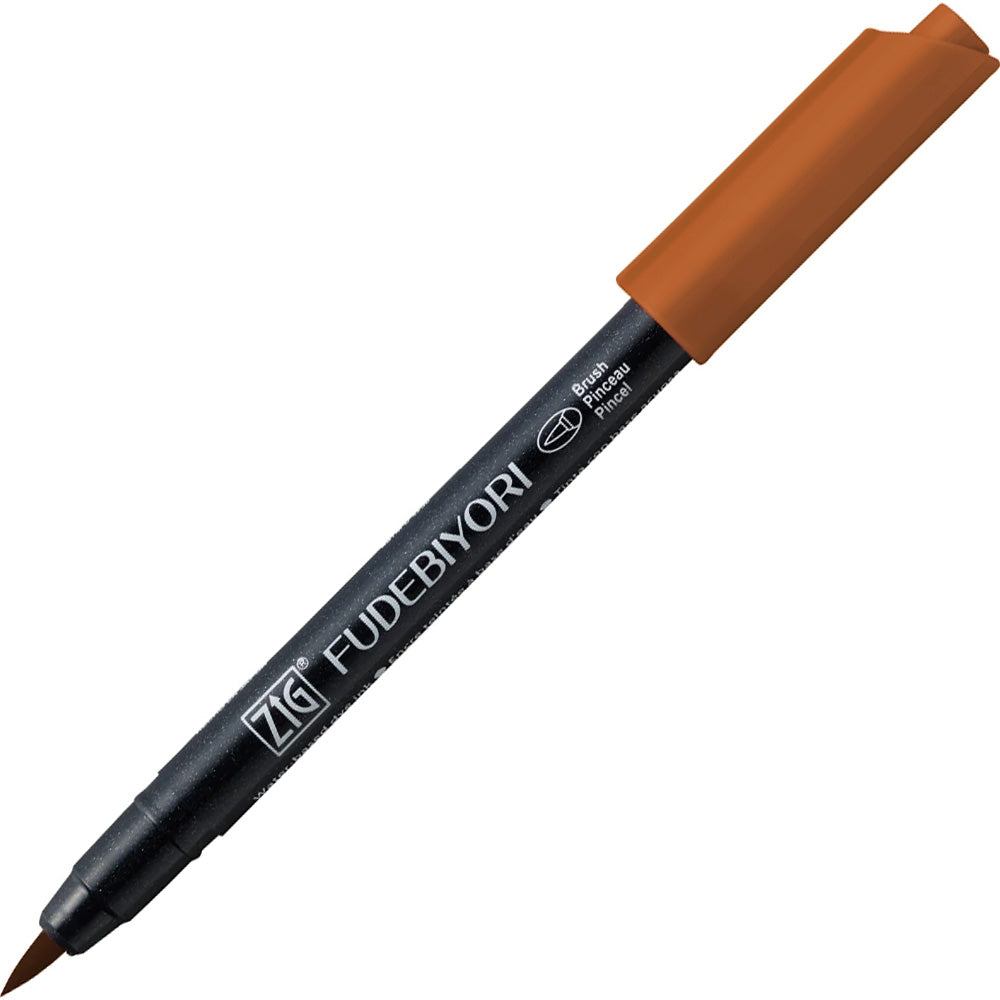 Zig Fudebiyori Brush Cbk-55N Reddish Brown 602