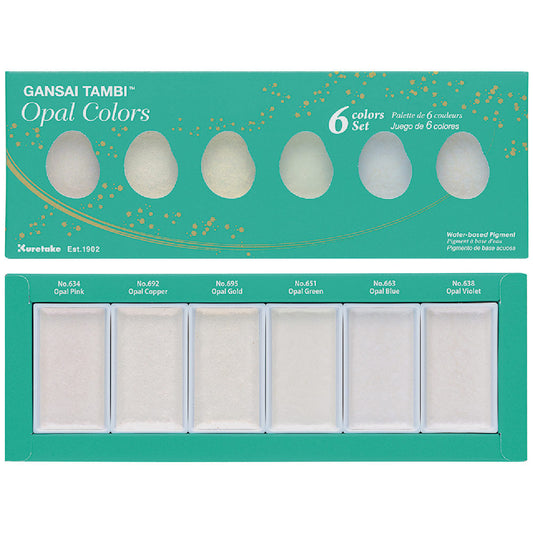 Zig Watercolour Opal Colors 6'lı Set