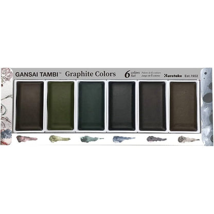 Zig Watercolour Graphite Color 6'lı Set