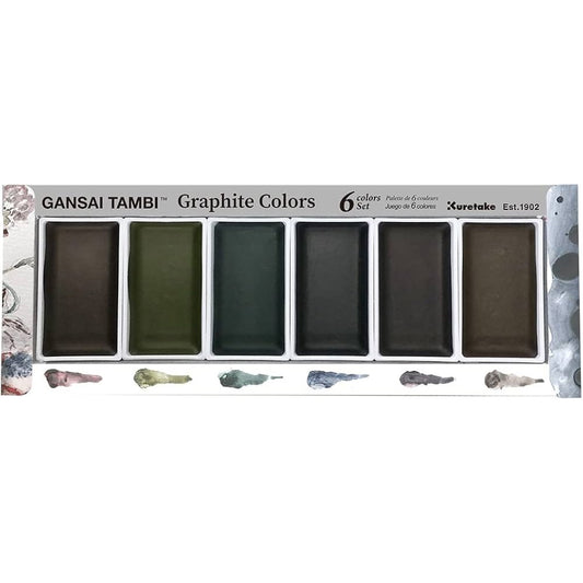 Zig Watercolour Graphite Color 6'lı Set