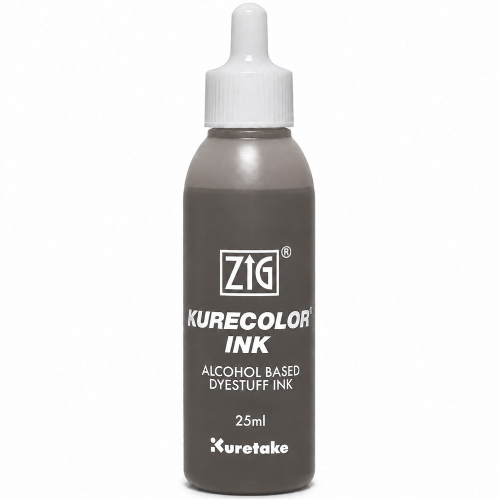 Zig Kurecolor Mürekkep 25ml W08 Warm Gray 8