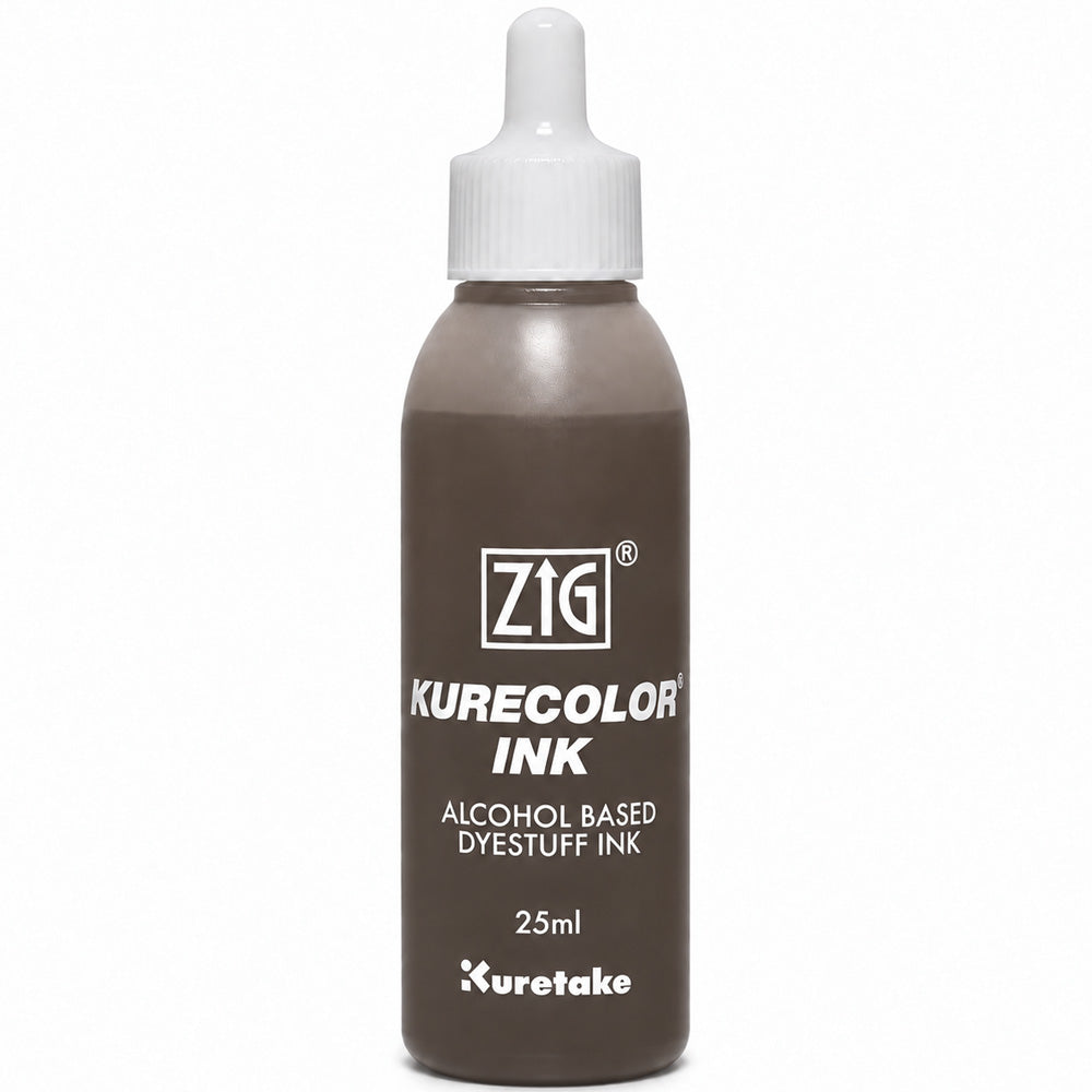 Zig Kurecolor Mürekkep 25ml 808 Natural Gray